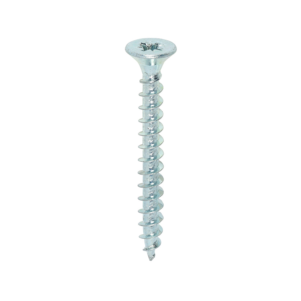 TIMCO Solo Countersunk Silver Woodscrews - 5.0 x 45 Box OF 200 - 50045SOLOZ