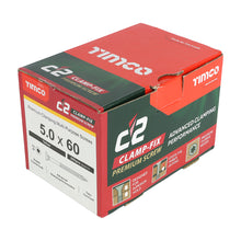 Load image into Gallery viewer, TIMCO C2 Clamp-Fix Multi-Purpose Premium Countersunk Gold Woodscrews,All Sizes
