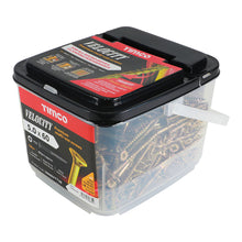 Load image into Gallery viewer, TIMCO Velocity Premium Multi-Use Countersunk Gold Woodscrews - 3.0 x 16 Box OF 200 - 30016VY
