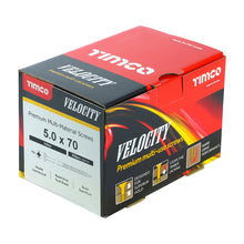 Load image into Gallery viewer, TIMCO Velocity Premium Multi-Use Countersunk Gold Woodscrews - 3.0 x 16 Box OF 200 - 30016VY
