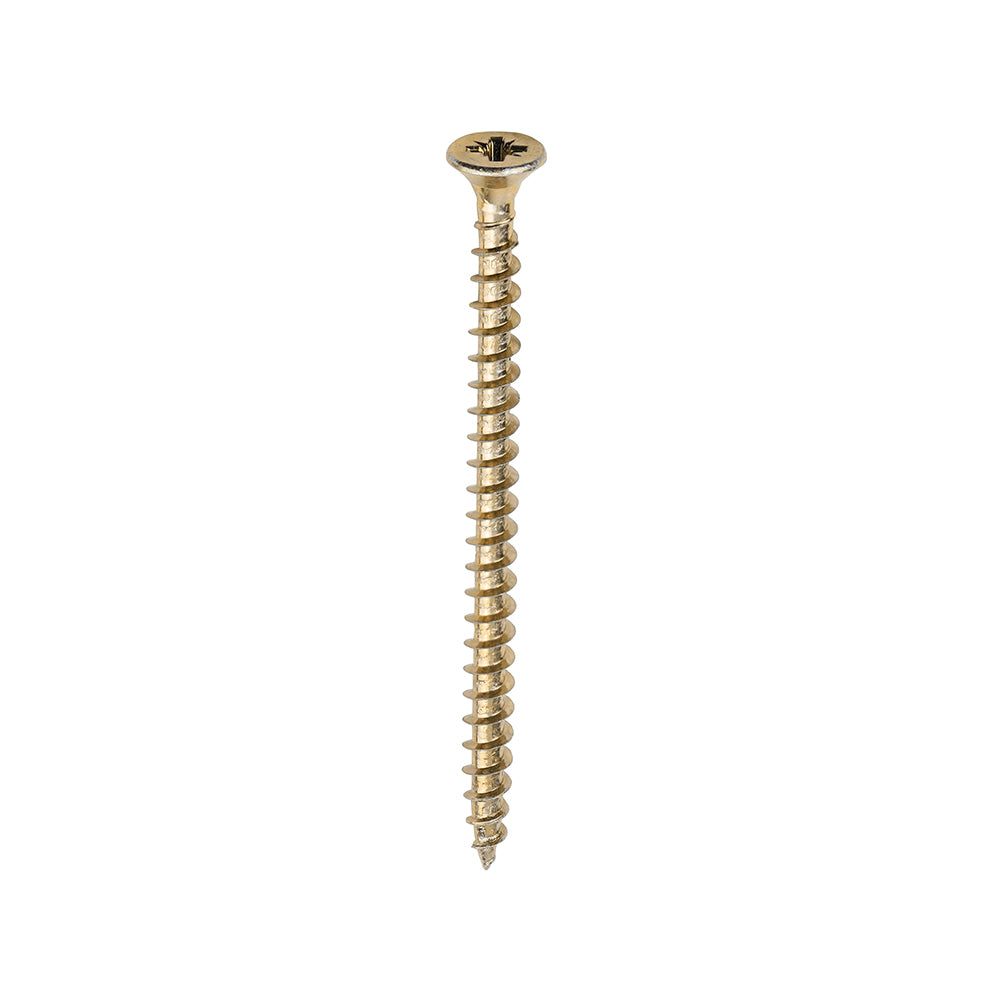 TIMCO Solo Countersunk Gold Woodscrews - 5.0 x 75 Box OF 200 - 50075SOLOC