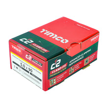Load image into Gallery viewer, TIMCO C2 Clamp-Fix Multi-Purpose Premium Countersunk Gold Woodscrews - 5.0 x 90 Box OF 100 - 50090C2C
