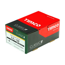 Load image into Gallery viewer, TIMCO Classic Multi-Purpose Countersunk Gold Woodscrews - 5.0 x 120 Box OF 100 - 50120CLAF
