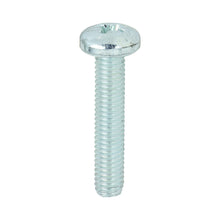Load image into Gallery viewer, TIMCO Machine Pan Head Silver Screws - All Sizes,100pcs
