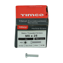 Load image into Gallery viewer, TIMCO Machine Pan Head Silver Screws - All Sizes,100pcs
