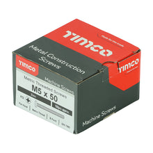 Load image into Gallery viewer, TIMCO Machine Pan Head Silver Screws - All Sizes,100pcs
