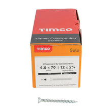 Load image into Gallery viewer, TIMCO Solo Countersunk Silver Woodscrews - 3.0 x 12 Box OF 200 - 30012SOLOZ
