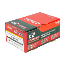 Load image into Gallery viewer, TIMCO C2 Clamp-Fix Multi-Purpose Premium Countersunk Gold Woodscrews,All Sizes
