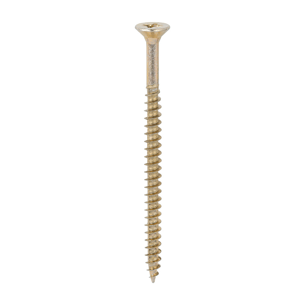 TIMCO Solo Countersunk Gold Woodscrews - 6.0 x 90 Box OF 100 - 60090SOLOC