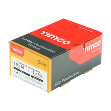 Load image into Gallery viewer, TIMCO Solo Countersunk Gold Woodscrews - 6.0 x 90 Box OF 100 - 60090SOLOC
