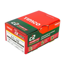 Load image into Gallery viewer, TIMCO C2 Clamp-Fix Multi-Purpose Premium Countersunk Gold Woodscrews - 6.0 x 100 Box OF 100 - 60100C2C
