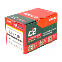 Load image into Gallery viewer, TIMCO C2 Clamp-Fix Multi-Purpose Premium Countersunk Gold Woodscrews,All Sizes
