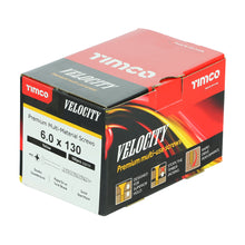 Load image into Gallery viewer, TIMCO Velocity Premium Multi-Use Countersunk Gold Woodscrews - 3.0 x 16 Box OF 200 - 30016VY
