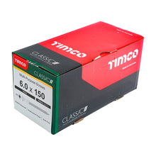 Load image into Gallery viewer, TIMCO Classic Multi-Purpose Countersunk Gold Woodscrews - 6.0 x 150 Box OF 100 - 60150CLAF
