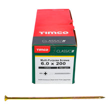 Load image into Gallery viewer, TIMCO Classic Multi-Purpose Countersunk Gold Woodscrews - All Sizes
