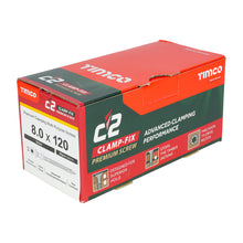 Load image into Gallery viewer, TIMCO C2 Clamp-Fix Multi-Purpose Premium Countersunk Gold Woodscrews,All Sizes
