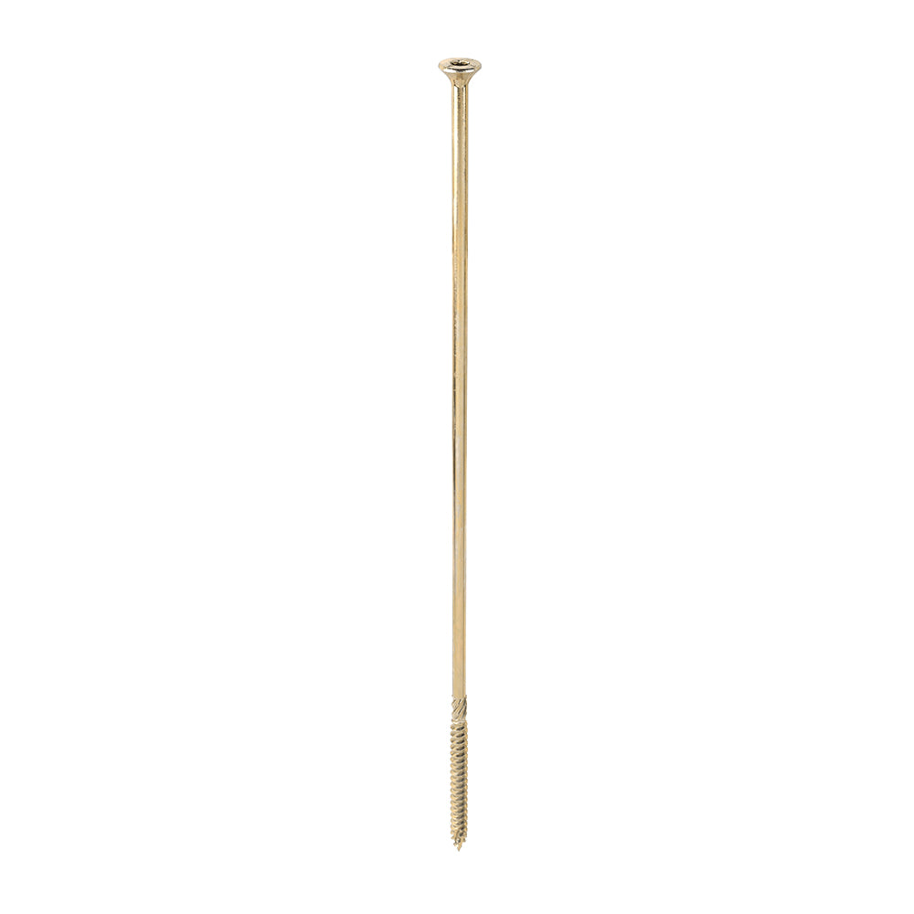 TIMCO C2 Clamp-Fix Multi-Purpose Premium Countersunk Gold Woodscrews - 8.0 x 360 Box OF 25 - 80360C2C