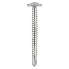 Load image into Gallery viewer, TIMCO Baypole Screws Wafer Flange PH Self-Drilling Point Zinc - 4.8 x 60 Box OF 200 - 291Z
