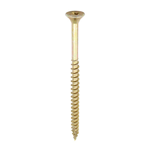 TIMCO C2 Strong-Fix Multi-Purpose Premium Countersunk Gold Woodscrews - 5.0 x 90 Tub OF 325 - 50090C2TUB