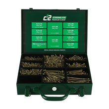 Load image into Gallery viewer, TIMCO C2 Strong-Fix Multi-Purpose Premium Countersunk Gold Woodscrews Assorted Case - 1,798 pcs Case OF 1 - C2SC
