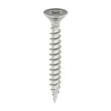 Load image into Gallery viewer, TIMCO Classic Multi-Purpose Countersunk A2 Stainless Steel Woodcrews - 5.0 x 40 TIMpac OF 10 - 50040CHSSP
