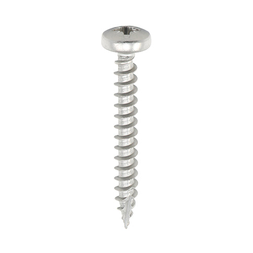 TIMCO Classic Multi-Purpose Pan Head A2 Stainless Steel Woodcrews - 4.0 x 50 Box OF 200 - 40050CLAPSS