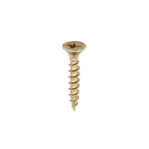TIMCO Classic Multi-Purpose Countersunk Gold Woodscrews - 4.0 x 12 Box OF 200 - 40012CLAF