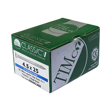 Load image into Gallery viewer, TIMCO Classic Multi-Purpose Countersunk A2 Stainless Steel Woodcrews - 4.5 x 25 Box OF 200 - 45025CLASS
