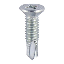 Load image into Gallery viewer, TIMCO Window Fabrication Screws Countersunk Facet PH Metric Thread Self-Drilling Point Zinc - M4 x 19 Box OF 1000 - 232Z
