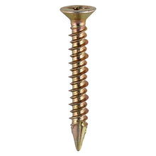 Load image into Gallery viewer, TIMCO Window Fabrication Screws Countersunk PH High-Low Thread Slash Point Yellow - 4.8 x 25 Box OF 1000 - 109Y
