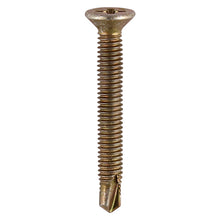 Load image into Gallery viewer, TIMCO Window Fabrication Screws Countersunk PH Metric Thread Self-Drilling Point Yellow - M4 x 19 Box OF 1000 - 151Y
