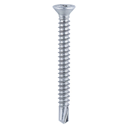 TIMCO Window Fabrication Screws Countersunk PH Self-Tapping Self-Drilling Point Zinc - 3.9 x 32 Box OF 1000 - 124Z