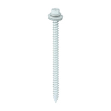 Load image into Gallery viewer, TIMCO Slash Point Sheet Metal to Timber Screws Exterior Silver with EPDM Washer - All Sizes
