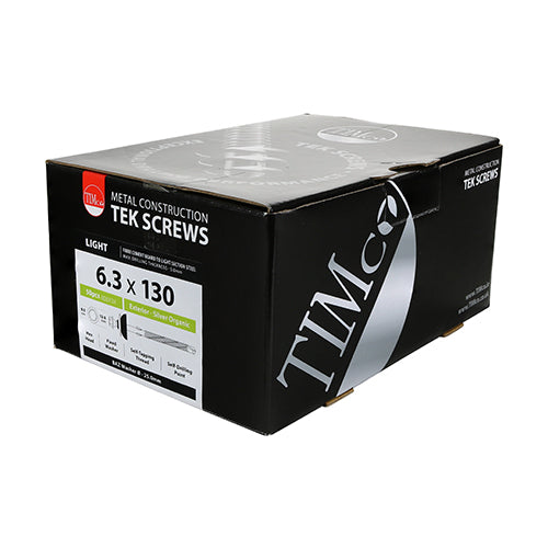TIMCO Self-Drilling Fiber Cement Board Exterior Silver Screw with BAZ Washer,All Sizes,50pcs