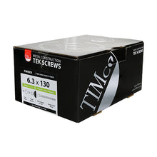 Load image into Gallery viewer, TIMCO Self-Drilling Fiber Cement Board Exterior Silver Screw with BAZ Washer - 6.3 x 130 Box OF 50 - 731339
