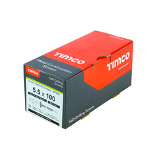 Load image into Gallery viewer, TIMCO Self-Drilling Heavy Section Screws Exterior Silver with EPDM Washer,All Sizes,100pcs
