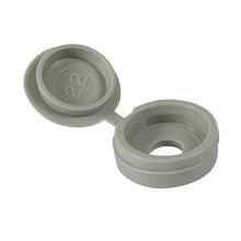 Load image into Gallery viewer, TIMCO Hinged Screw Caps Large Light Grey - To fit 5.0 to 6.0 Screw TIMpac OF 50 - LHCCGREYP
