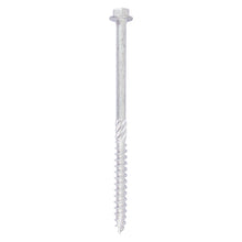 Load image into Gallery viewer, TIMCO Heavy Duty Timber Screws Hex Flange Head Exterior Silver - 10 x 130 Bag OF 10 - 10130INI
