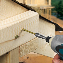 Load image into Gallery viewer, TIMCO Timber Screws Hex Flange Head Exterior Green - 6.7 x 100 TIMpac OF 6 - 100INDEXP
