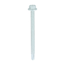 Load image into Gallery viewer, TIMCO Self-Drilling Light Section Screws Exterior Silver - 5.5 x 19 Box OF 100 - L19B
