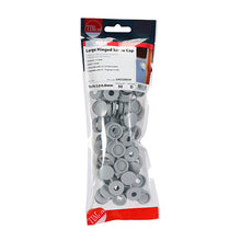 Load image into Gallery viewer, TIMCO Hinged Screw Caps Large Light Grey - To fit 5.0 to 6.0 Screw TIMpac OF 50 - LHCCGREYP
