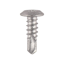 Load image into Gallery viewer, TIMCO Self-Drilling Metal Framing Low Profile Pan Head Exterior Silver Screws - 4.8 x 16 Box OF 500 - LPP16
