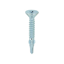 Load image into Gallery viewer, TIMCO Self-Drilling Wing-Tip Steel to Timber Light Section Silver Screws  - 4.2 x 32 Box OF 200 - LW32B
