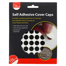 Load image into Gallery viewer, TIMCO Self-Adhesive Screw Cover Caps Anthracite Grey - 13mm Pack OF 112 - COVERAG13
