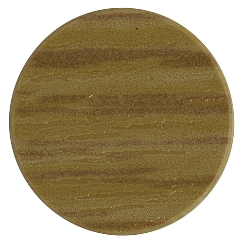 TIMCO Self-Adhesive Screw Cover Caps Oak - 13mm Pack OF 112 - COVEROA13