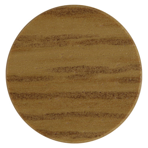 TIMCO Self-Adhesive Screw Cover Caps Winchester Oak - 13mm Pack OF 112 - COVERWO13