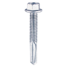 Load image into Gallery viewer, TIMCO Self-Drilling Heavy Section Silver Screws - 5.5 x 65 Box OF 100 - ZH65B
