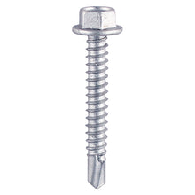 Load image into Gallery viewer, TIMCO Self-Drilling Light Section Silver Screws - 10 x 1/2 Box OF 1000 - 01012HWSD
