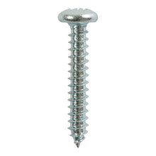 Load image into Gallery viewer, TIMCO Self-Tapping Pan Head Silver Screws - 10 x 1/2 TIMpac OF 10 - 01012CPAZP
