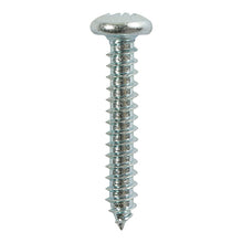 Load image into Gallery viewer, TIMCO Self-Tapping Pan Head Silver Screws - 8 x 1 TIMpac OF 12 - 00081CPAZP
